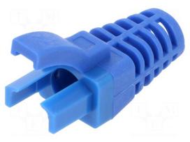 Plug cover | blue | RJ45