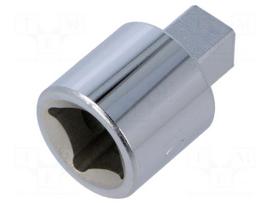 Socket: square | 10mm | 1/2" | Socket bit length: 35mm
