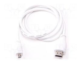 Accessories: connection cable | white | 1m