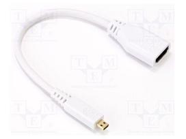 Accessories: connection cable | white | 235mm