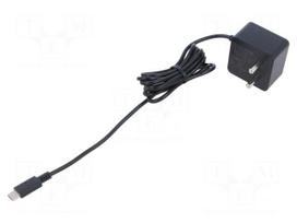 Accessories: power supply | black | 1.5m | 100÷240VAC | 3A | Out: USB C