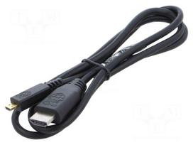 Accessories: connection cable | black | 1m
