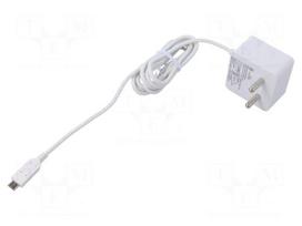 Accessories: power supply | white | 1.5m | 100÷240VAC | 2.5A | 5.1VDC