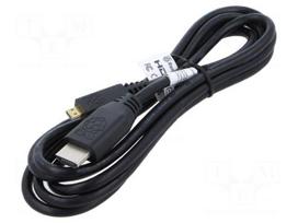 Connection cable | black | 2m | HDMI plug,micro HDMI plug