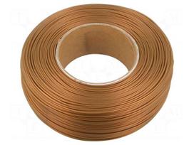 Filament: PLA | 1.75mm | bronze | 185÷225°C | 1kg | Table temp: 40÷60°C