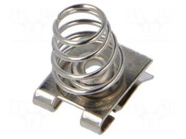 Spring contact | AAA,R03 | Batt.no: 1