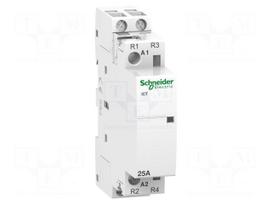 Contactor: 2-pole installation | 25A | 220÷240VAC | NC x2 | IP20 | ICT