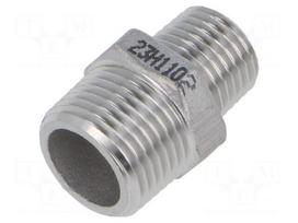 Nipple | threaded,reductive | max.10bar | 26.5mm