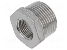 Nipple | threaded,reductive | max.10bar | 21mm