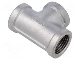 Threaded fitting | T-tap splitter | max.10bar | 50mm