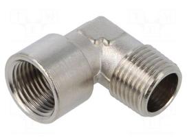 Threaded fitting | nickel plated brass | max.10bar