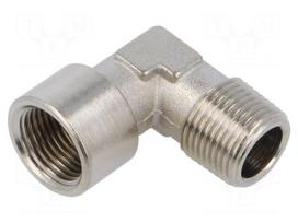 Threaded fitting | nickel plated brass | max.10bar
