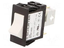 Circuit breaker | 11A | Poles: 1 | SNAP-IN | TA45 2P | Leads: connectors