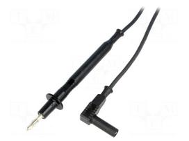 Test lead | 20A | probe tip,banana plug 4mm | with protection