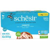 SCHESIR Tuna in jelly - wet cat food - 6x50g