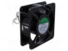 Fan: AC | axial | 230VAC | 120x120x38mm | ball