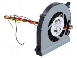Fan: DC | blower | 5VDC | 52x52x8mm | 33dBA | slide | 5700rpm