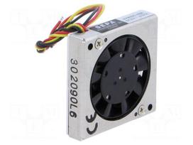 Fan: DC | blower | 5VDC | 35x35x8mm | 1.6m3/h | 27dBA | ball | 7400rpm