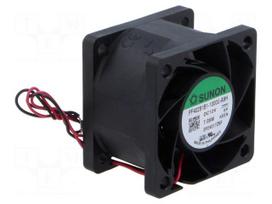 Fan: DC | axial | 12VDC | 40x40x28mm | 42.31m3/h | 63.7dBA | ball | 28AWG