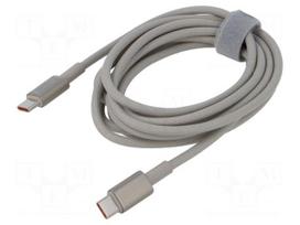 Cable | High Speed,USB 2.0 | USB C plug,both sides | 2m | golden