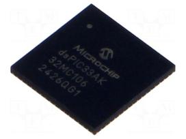 IC: dsPIC microcontroller | 32kB | 8kBRAM | VQFN64 | 3÷3.6VDC | DSPIC