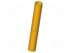 Test probe socket | gold-plated | KS-465 | soldered | L: 21.2mm