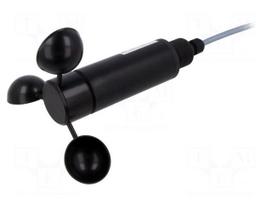 Wind detector | 10÷28VDC | NPN,PNP | IP54 | -20÷60°C | 1.5÷75m/s