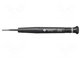 Screwdriver: precision | slot | 1.2x0.25mm | Blade length: 17mm