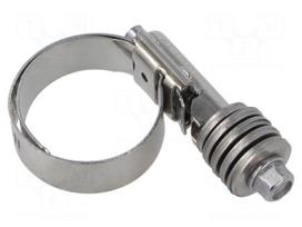 Worm gear clamp | walk-in coolers | W: 16mm | Clamping: 25÷45mm | W3