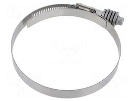 Worm gear clamp | walk-in coolers | W: 16mm | Clamping: 108÷130mm