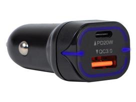 Mobilieji telefonai ir priedai // USB automobilių įkrovikliai // 75-778# Ładowarka samochodowa g 38b 2x usb-a+usb-c 38w