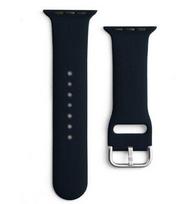 Dirželis iLike  Strap APS Silicone Watch Band 8/7/6/5/4/3/2 / SE (41/40 / 38mm) Strap Watchband Black