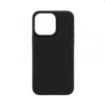 Nugarėlės dėklai Connect Apple iPhone 15 Pro Max Premium Magsafe Soft Touch Silicone Case New Function Black