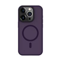 Nugarėlės dėklai Connect Apple iPhone 14 Pro Max Hybrid Case With Magnetic PC+TPU Deep Purple