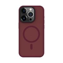 Nugarėlės dėklai Connect Apple iPhone 15 Pro Max Hybrid Case With Magnetic PC+TPU Plum