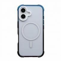 Nugarėlės dėklai Evelatus Apple iPhone 16 Defender Gradient Color MagSafe Black Blue