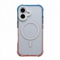 Nugarėlės dėklai Evelatus Apple iPhone 16 Defender Gradient Color MagSafe Blue Pink
