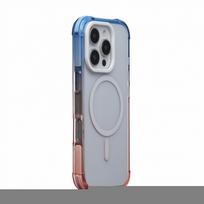Nugarėlės dėklai Evelatus Apple iPhone 16 Pro Defender Gradient Color MagSafe Blue Pink