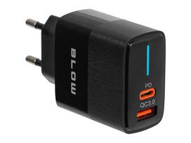 Mobilieji telefonai ir priedai // USB tinklo įkrovikliai // 76-021# Ładowarka sieciowa  gniazdo usb + usb-c qc+pd 20w