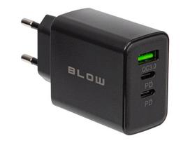 Mobilieji telefonai ir priedai // USB tinklo įkrovikliai // 76-025# Ładowarka sieciowa gniazdo usb + usb-cx2 qc+pd 40w