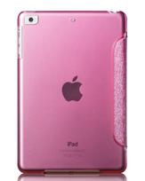 Knygos tipo dėklas Hoco Apple iPad mini 2/3  Ice series HA-L025 Rose Red