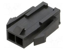 Connector: wire-wire | plug | male | PIN: 2 | Micro-Fit 3.0 | for cable
