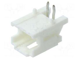 Connector: wire-board | socket | male | PIN: 2 | MicroClasp | angled | THT