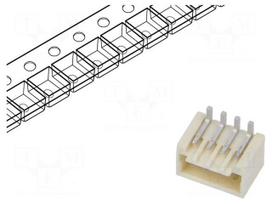 Connector: wire-board | socket | male | PIN: 4 | Pico-SPOX | vertical