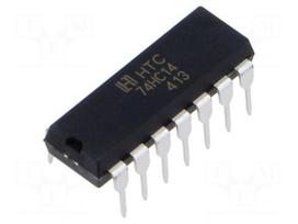 IC: digital | inverter | NOT | Ch: 6 | IN: 1 | THT | DIP14 | 2÷6VDC | -40÷85°C