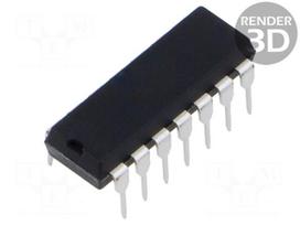IC: digital | inverter | NOT | Ch: 6 | IN: 1 | THT | DIP14 | 2÷6VDC | -40÷85°C