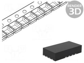 IC: digital | 3-state,4bit,transceiver,translator | Ch: 1 | CMOS,TTL
