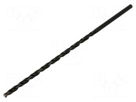 Drill bit | for metal | Ø: 6.2mm | L: 215mm | high speed steel | case