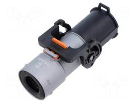 Connector: DC supply | male | PowerLok Gen.2 | 500A | 1kV | PIN: 1 | black