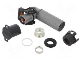 Connector: DC supply | male | PowerLok Gen.2 | 300A | 1kV | PIN: 1 | red